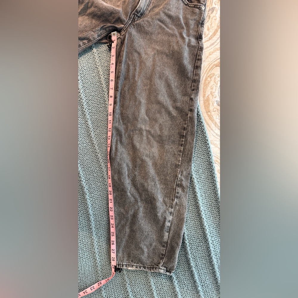 Levi's Black and Gray Denim “Baggy Dad” Jeans Size 26. - Picture 9 of 11